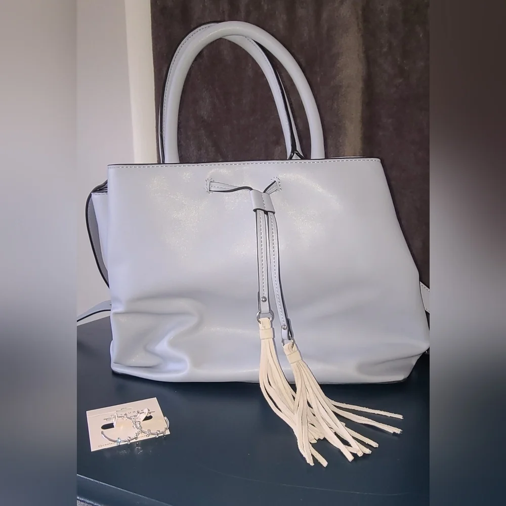 French Connection handbag Light‎ blue Tote Bag Beautiful